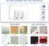 Hooks for Outdoor String Lights, 100 Pack with Adhesive Strips, No Damage, Waterproof and UV-Resistant