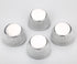 Gifbera Standard Silver Foil Cupcake Liners - Metallic Paper Muffin Baking Cups, 200-Count