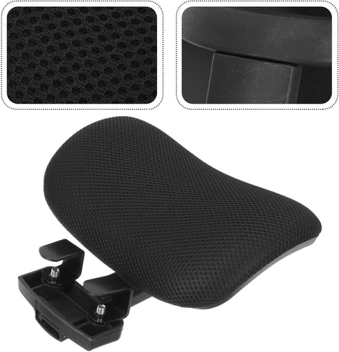 Ciieeo Chair Adjustable Headrest - Office Chair Head Support Attachment with Adjustable Height and Angle