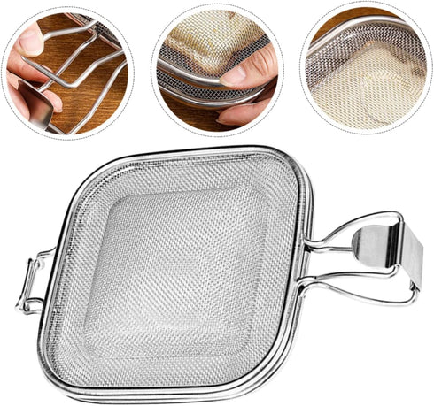 SUPVOX Sandwich Grill Folding Tray - Microwave Toaster Sandwich Maker for Bread Slice Grill Oven