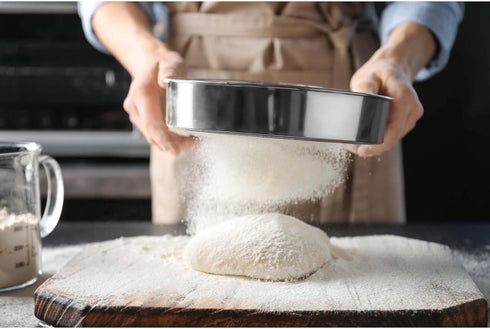 Mrs. Anderson’s Baking Tamis Mesh Sifter, 18/8 Stainless Steel for Perfect Baking Results