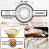 KOSBON 24 34oz 9" 10" PCS Sourdough Starter Kit w/ Sourdough Starter Jar, Sourdough Bread Baking Supplies Round & Oval
