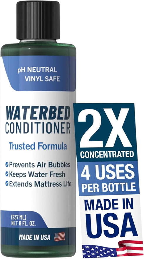 Escentile 2X Concentrated Waterbed Conditioner Made in USA pH Neutral & Vinyl Safe