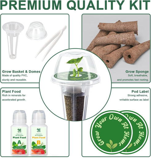 (8-Pod) Lettuce Seed Pod Kit, Romaine, Butter Head, Red Sail, Red&Green Leaf, Red Sail Lettuce, Grow Anything Seed Pod