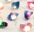 6.5 20 Nature Colorful Fluorite String Lights FT LED String Lights for Bedroom USB/Battery Operated Sea Glass Crystal