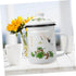 Enamel Mug Tea Cup with Infuser, Coffee Cups for Camping, Unbreakable Chinese Tea Cup, Classic Stainless Steel