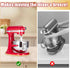 Mixer Sliding Slider Compatible with KitchenAid Bowl Lift Mixer - Bamboo Kitchen Countertop Storage Mover Sliding Caddy Moving Tray for Kitchen Aid 5-8 Qt Stand Mixer, Professional 600 Stand Mixer