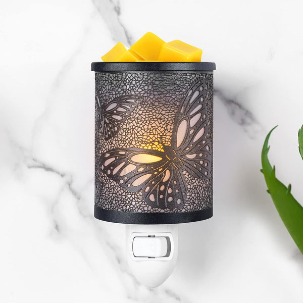 EQUSUPRO Metal Wax Melts Warmer Plug in Wall Pluggable Fragrance Wax Warmer