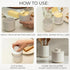 Countertop Beautiful Ceramic Butter Crock For Kitchen Premium Container with Water Seal is Perfect to Keep Your Butter