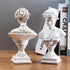 8.6 Inch Greek Statue of Venus Goddess, Classic Roman Greek Mythology Head Bust Statue Resin Sculpture Figurines