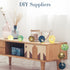 DomeStar 24PCS Blue Decorative Balls, 2 Inch Rattan Balls for Bowl Centerpiece Decor