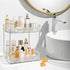 TENDER EPOCH 2-Tier Counter Countertop Bathroom Organizer Storage, Dresser Organizer Vanity Tray for Makeup, Perfume