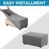 1 Flamingo P Piece Stretch Ottoman Cover Folding Storage Stool Furniture Protector Soft Rectangle Slipcover