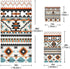 Sets 3 Sets1 1 1 ALAZA Aztec Design Towel Bathroom Piece Bath Towel Bath Towel Hand Towel Washcloth Soft Luxury