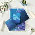 Sets,Dreamy 3-Piece 1 1 1 Set 3 ALAZA Towel Bathroom Glowing Seahorse Towels Bath Towel Washcloth Hand Towel, Bath