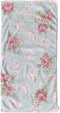 oFloral Pink Rose Hand Towels, Cotton Washcloths with Seamless Pattern, Vintage Style Soft Towels (15X30 Inch)