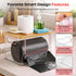 2.5 15 Trash Bag Dispenser with Front Opening, Stackable Garbage Bag Holder for Kitchen & Home, Fits Gallon Bags
