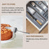 KSENDALO Small Pie Server Cake Pizza Server, Stainless Steel SUS304 Spatula for Serving, Cutting Cake, Pies, Desserts
