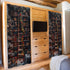 WUMINMIN 1 34" 80" Christmas Bookshelf Door Curtain for Doorway, Fantasy Library Books Room Darkening Curtain