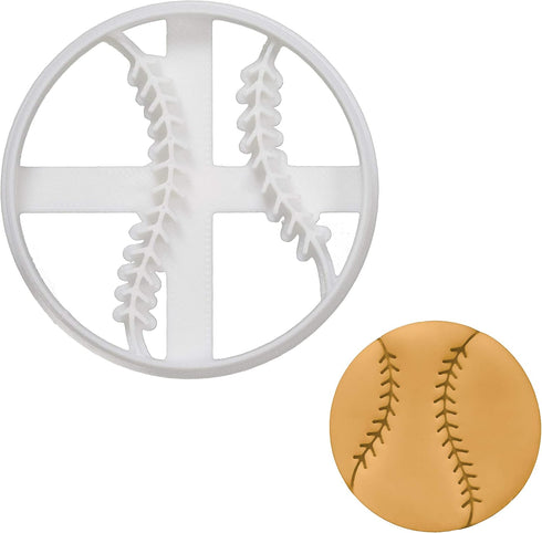 Bakerlogy Softball Cookie Cutter, 1 Piece