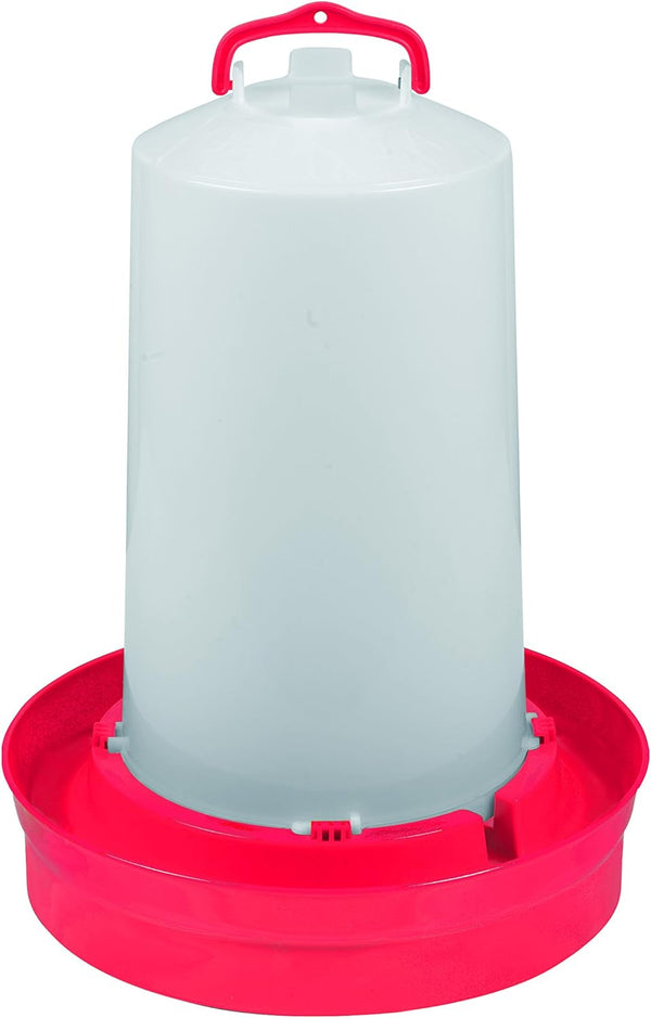 Little Giant Deep Base Poultry Waterer | Heavy Duty Plastic Water Container