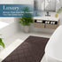 OLANLY Memory Foam Bath Mat Rug 30x20, Ultra Soft Non Slip Absorbent Bathroom Rug, Comfortable Thick Carpet
