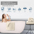 8 Set |2 Towels,2 Towels,4 600GSM Piece Bathroom Towel Oversized Bath Hand Washcloths| Soft Large Bath Sheet Luxury