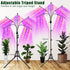yentbokj Plants,5 15-60" Grow Lights for Indoor Heads Red Blue White Full Spectrum Plant Light with Adjustable Tripod
