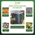 Universal Air Conditioner Cover 36x36, Outside Unit Shade, Heat Pump Mesh Protector, Round Compressor Defender