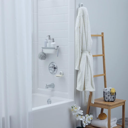 SlipX Solutions Patented On The Dot Power Lock Suction Cup Hook, Razor Holder & Phone Cradle for Shower & Mirror, 2 Pack