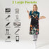 ASPMIZ Floral Apron for Adults - Waterproof Women Apron with 2 Pockets, Flower Cooking Apron, Gifts BBQ Grill