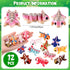 Honoson 12 3D 3D Display(5-7cm,Axolotl) Pcs Printed Animal Fidget Mini Animal Flexible Cute Articulated Small Stress
