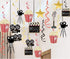 36Ct Movie Night Party Decorations, Hanging Swirls for Movie Theater Themed Supplies