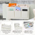 6 2pcs) Edudif Dual-purpose Bedside Caddy Bedside Organizer, Bed Caddy with Pockets, Versatile Bedside Storage Solution