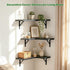 Set 3) NATURE'S SOURCE Corner Floating Shelves, Corner Shelf Wall Mounted, Shelves for Room Wall, Home Decor Living