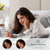 Love's cabin Satin Pillowcase Set of 2 for Hair and Skin, Queen Size 20x30 Inches, Dark Grey Satin Cooling Cover