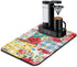 Kuyig Home Fun Coffee Mat 23inx15in,Coffee Bar Mat for Countertops,Absorbent Hide Stain Anti-Slip Coffee