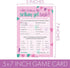 DISTINCTIVS 5x7 Birthday Girl Best Cards, 10 Count - Sleepover Games, How Well Do You Know Her