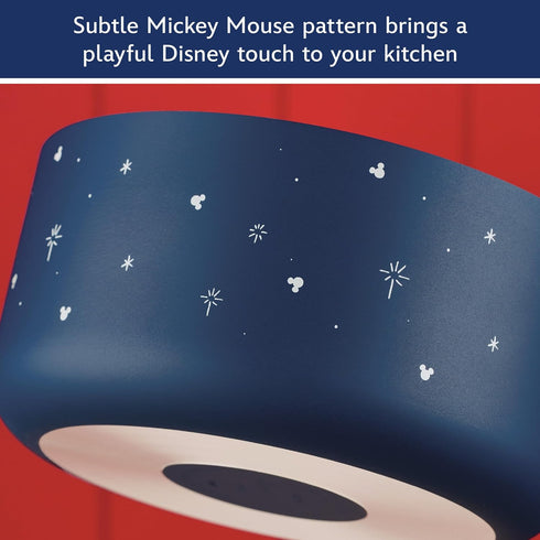 Farberware Disney Bon Voyage Ceramic Nonstick Lid, Dishwasher Safe, 2-Quart Saucepan, Blue