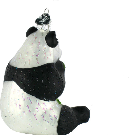 Old World Christmas Ornaments, Panda Glass Blown Ornaments for Christmas Tree