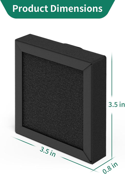 3-Pack SY901 True HEPA Replacement Filter Compatible with Muliap SY901 Purifier, 3-in-1 Filtration Filter