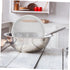 Round Sifter 1pc Plastic Flour Sieve Stainless Steel Colander Metal Mesh Screen Ultra Fine Mesh Strainer Fine Mesh Sieve Stainless Steel Mesh Screen Baking Strainer Cake Icing