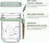 6 Pack 16 oz Overnight Oats Containers with Lids and Spoons, Glass Mason Overnight Oats Jars, Large Capacity Airtight