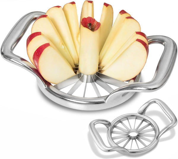 LIIGEMI 5.5 Inch Extra Large Apple Slicer,16-Slice Thin Apple Slicer and Corer,Cutter,