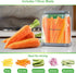 PrepNaturals 3-in-1 French Fry Cutter - Manual Potato Cutter for Fries and Vegetable Chopper