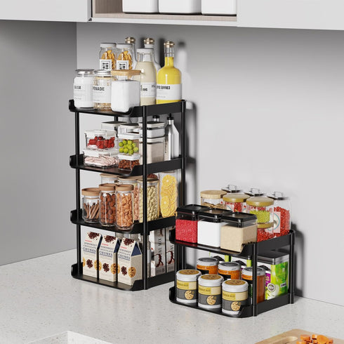 Altdnmaf 6 Tier Vertical Narrow Shoe Rack, Stackable Tall Skinny Shoerack, Compact Single Shoes Storage Tower for Slim