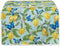 Bulopur Blue Butterfly Lemon Printed Toaster Cover, 4 Slice Microwave Oven Dust Protection