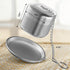 Reinmoson 2 Pack Tea Balls for Loose Tea, 304 Stainless Steel Infusers with Retractable Chain & 2 Drip Trays