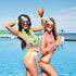 80PCS Set Summer Hawaiian Luau Leis Party Photo Booth Props Decorations Supplies for Adults: Tropical Tiki Flowers
