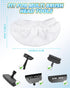 8 Pack KEEPOW Universal Microfiber Cloths for Handheld Steam Cleaner Attachments Compatible with Bissell Steam Shot